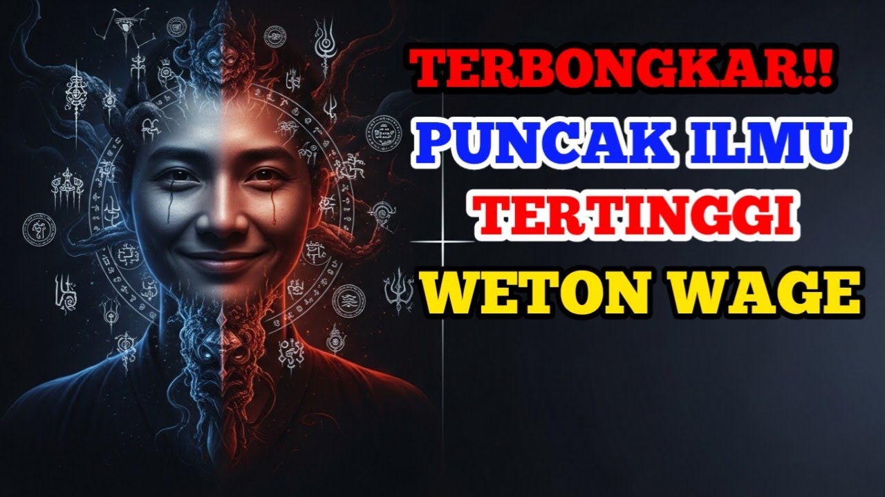 NGAKAK JADI MERINDING…! PUNCAK ILMU TERTINGGI WETON WAGE Akhirnya Terbongkar