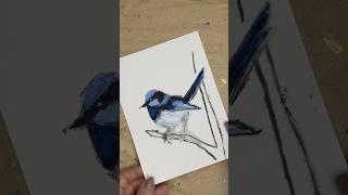 Experimenting with mineral paper and Pitt pastels #art #dailyvlog #painting