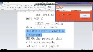 Mol hack 2013