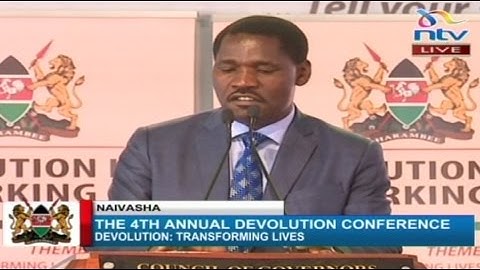 The 4th Annual Devolution Conference