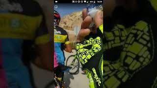 Control de alcoholemia a ciclistas. Garganta de Crevillente