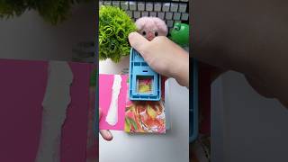 Sưu tầm tem từ phế liệu - P21 #hsimpleart #scrap #scrapbook #shorts