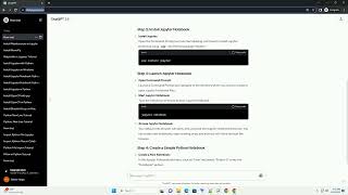 how to install python jupyter notebook in windows 10