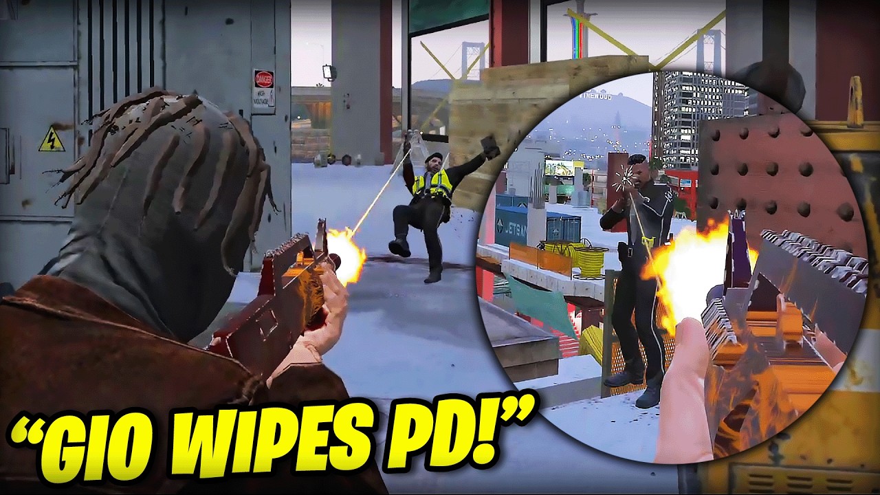 Gio Wipes the Police Department After Haqa Refuses to Turn Himself In for Talking Trash | Prodigy RP