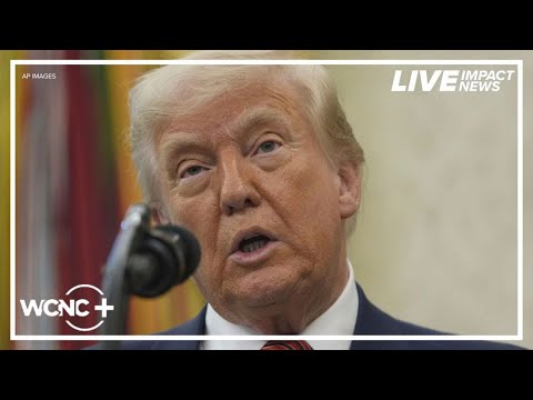 Trump announces trade deal with United Kingdom - YouTube