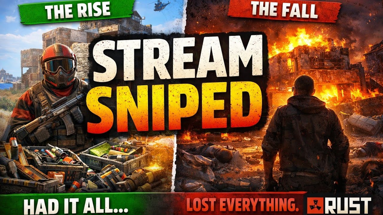 We Dominated This Rust Wipe… Until We Got Stream Sniped | RUST