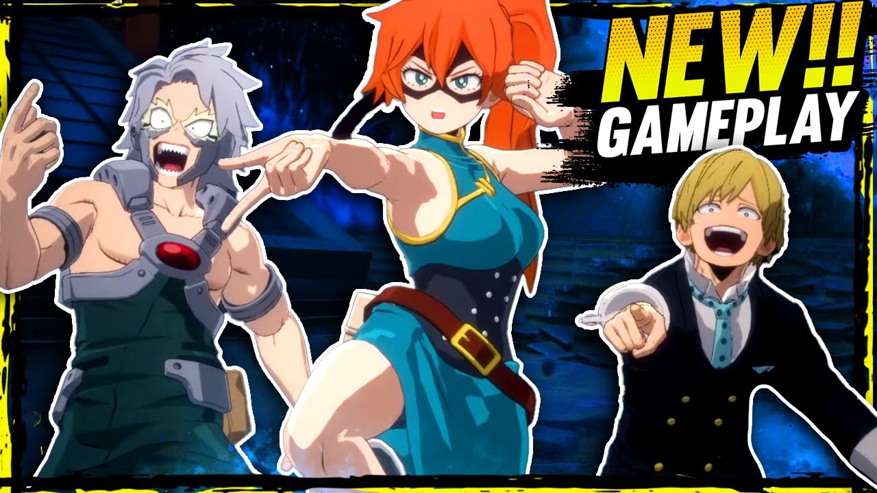 Геймплей класса 1B! My Hero Academia: All's Justice. Новый геймплей.