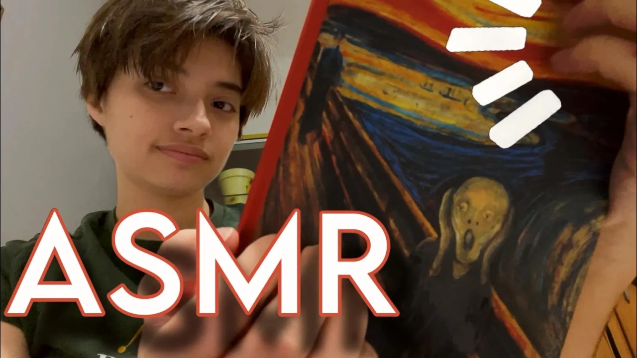 ASMR BOOK TAPPING & WHISPER RAMBLES 📚 | lofi + ultra tingly