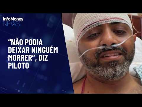 Pilot who saved passengers recovers in Abu Dhabi hospital | InfoMoney News