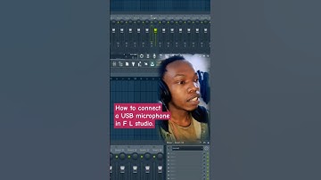 Connect USB mic to PC in fl studio 🍓