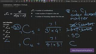 AMC8 Course | Combinations | Definition and Formula