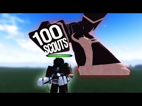 CAN 100 PLAYERS BEAT MARLEY? | Attack on Titan Freedom War
