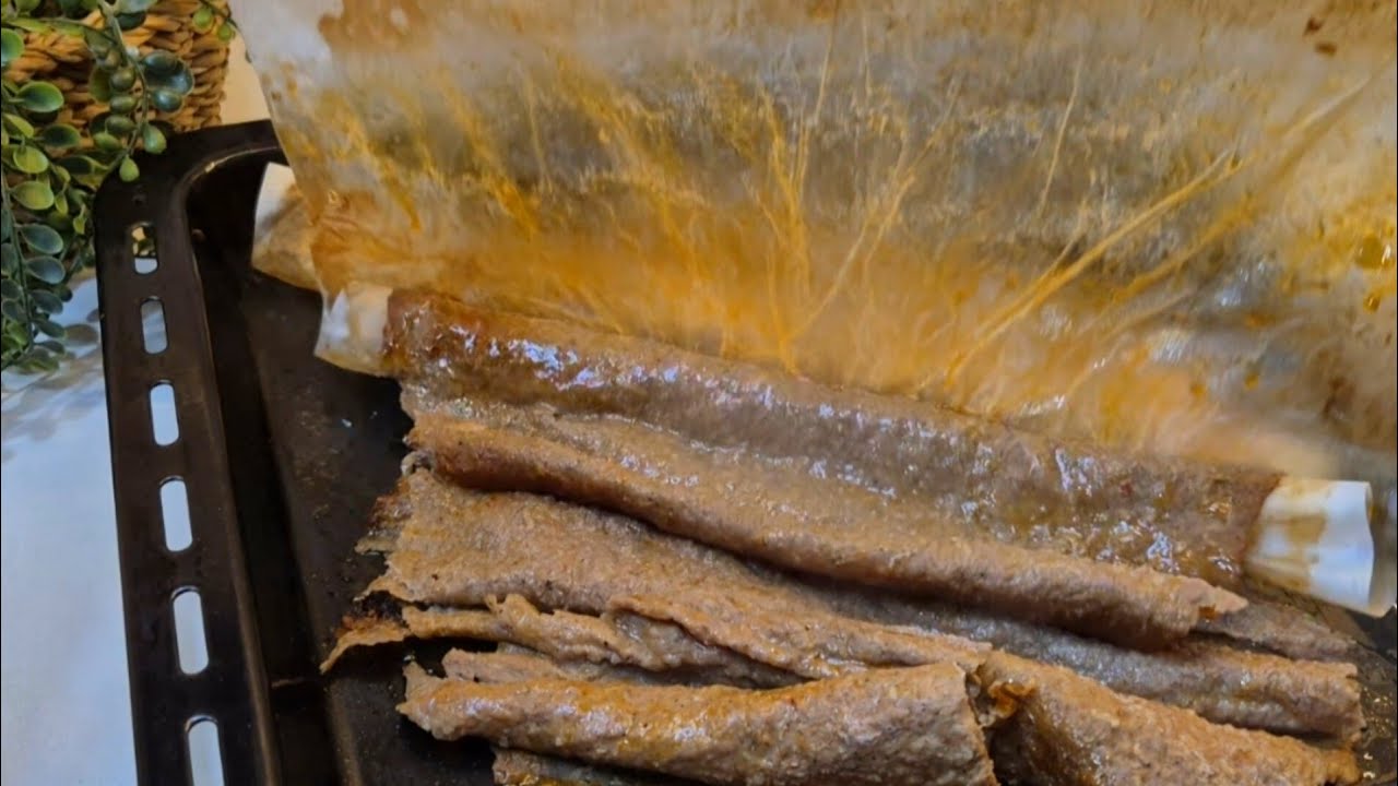 💯KAĞITTA YAPRAK DÖNER ❗ARTIK DIŞARIDA YEMEYECEKSİNİZ👌🏻 Viral Döner Tarifi