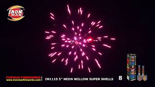 5” Neon Willow Super Shells IM1115