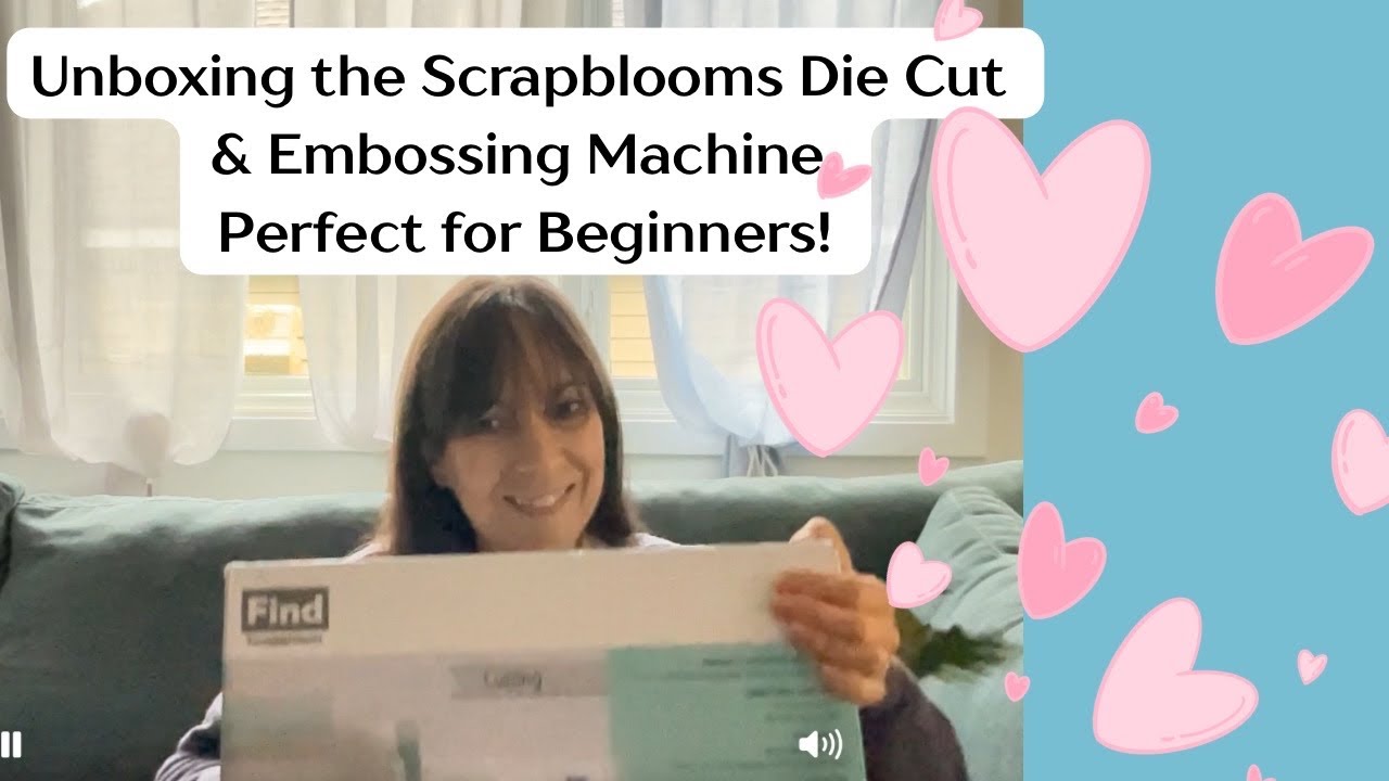 Unboxing the Scrapbloom Die Cut & Embossing Machine! ✨.