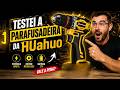 HUAHUO 21V: BARATA E POTENTE? 🔥 TESTE REAL