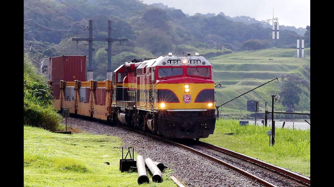 Железная дорога Панамского канала - 2021