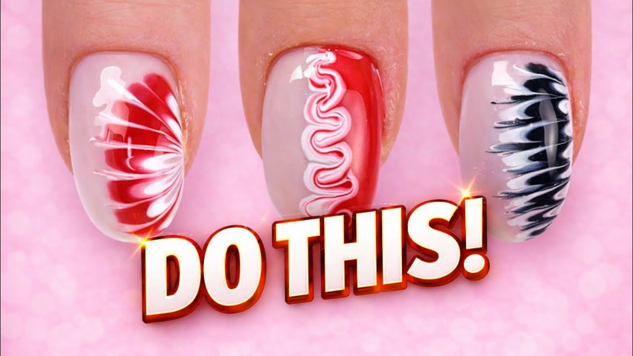 Top 8 Easiest Nail Designs Anyone Can Do at Home! ❣️ Virals!!!