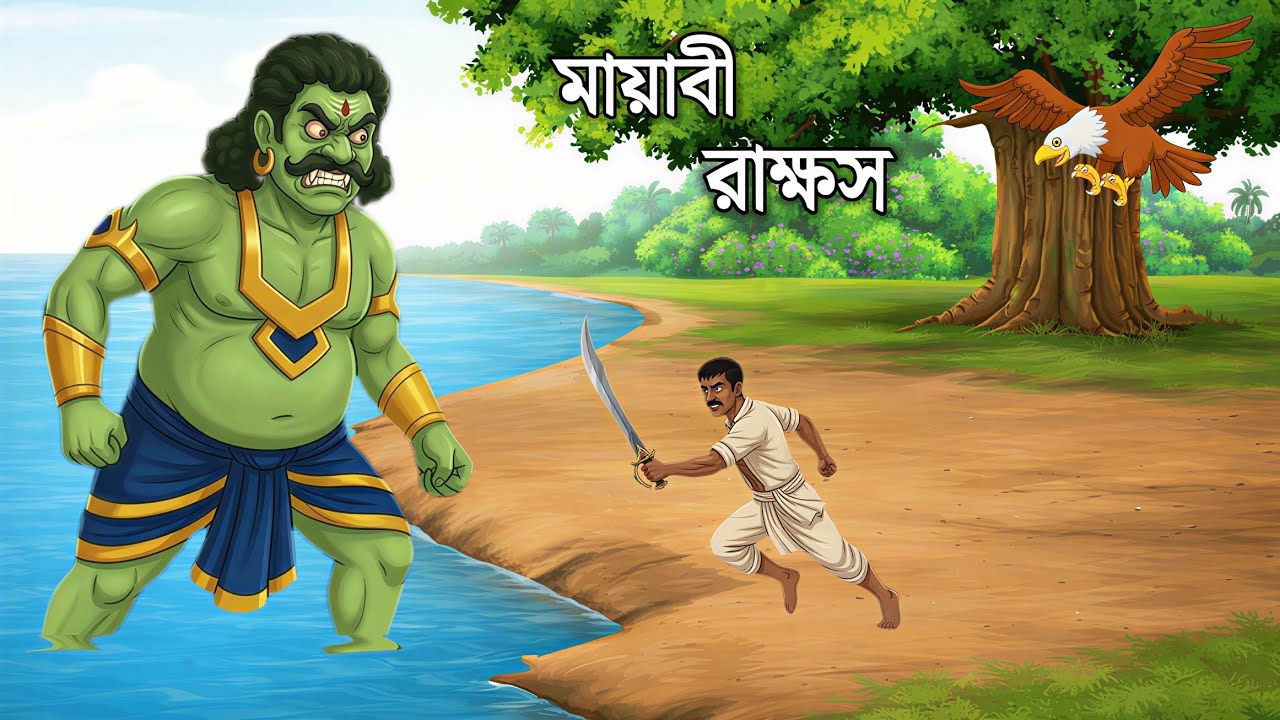 মায়াবী রাক্ষস | rupkothar golpo | Bangla golpo | cartoon rupkothar golpo | thakurmar jhuli 
