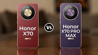 Honor X70 Contre Honor X70 Pro Max