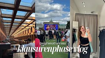 berlin diaries: Klausurenphase, Deutschlandspiel, shoppen gehen etc.✨ thumbnail
