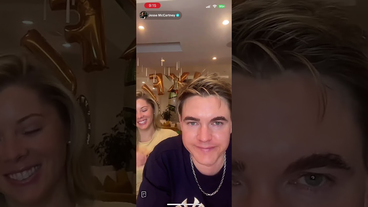 Jesse McCartney TikTok Live 1/29/24