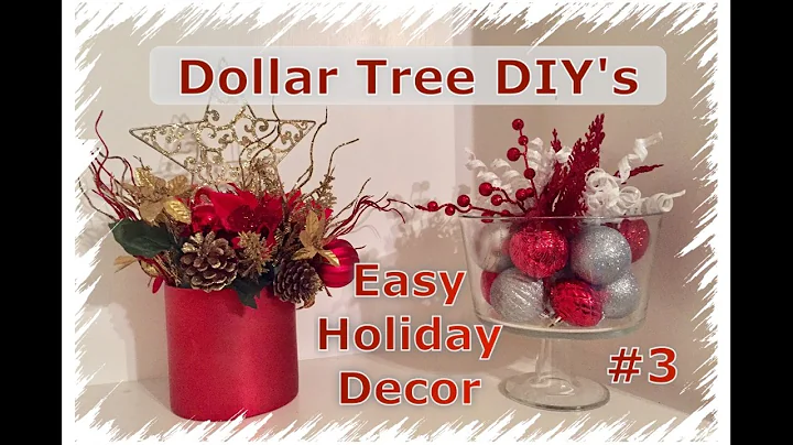 DIY Dollar Tree Christmas Decor | Momma From Scratch
