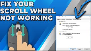 How To Fix Mouse Wheel Scroll - Mouse Scroll Wheel Fix