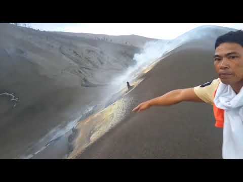 Phivolcs on viral video of man on Taal Volcano Island: 'Maaaring ikamatay'