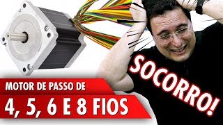 Comparação entre motores de passo: 2 fases e 5 fases