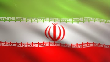 Iranian Flag waving animated using MIR plug in after effects - free motion graphics