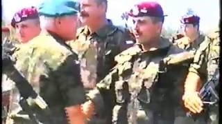 Szef SG WP gen.broni H. SZUMSKI w PJW KFOR w KOSOWIE -1999 r