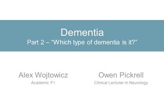Dementia Part 2