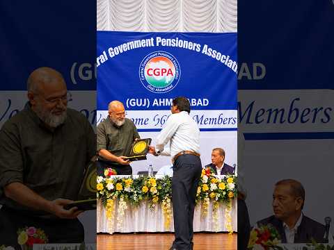 𝐃𝐫. 𝐏𝐚𝐫𝐭𝐡 𝐑𝐚𝐧𝐚 was honoured by the 𝐂𝐞𝐧𝐭𝐫𝐚𝐥 𝐆𝐨𝐯𝐞𝐫𝐧𝐦𝐞𝐧𝐭 𝐏𝐞𝐧𝐬𝐢𝐨𝐧𝐞𝐫𝐬 𝐀𝐬𝐬𝐨𝐜𝐢𝐚𝐭𝐢𝐨𝐧 #ahmedabad