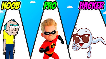 Run of Life - NOOB vs PRO vs HACKER