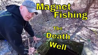 Magnet Fishing A Deep And Very Scary Old Well