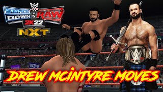Drew McIntyre best top moves in SVR2011 Ps2 / PsP 2021