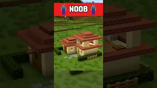 Minecraft noob vs pro vs hacker #minecraft