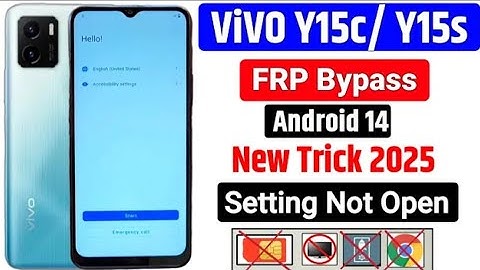 Vivo Y15s/Y15C Android 12 FRP Bypass Without PC | Vivo (V2120) Bypass Google Account