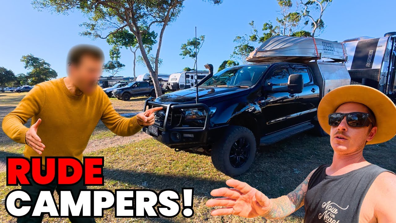 WHY we don't like caravan parks....