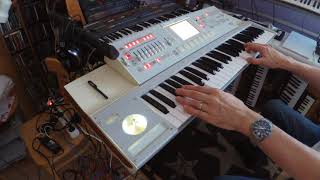 Korg M3 demo Distorted Organ 25.1.2020