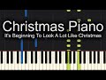 It's Beginning To Look A Lot Like Christmas Michael Bublé Piano Cover
