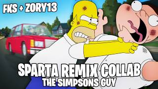 The Simpsons Guy - Sparta Remix Collab
