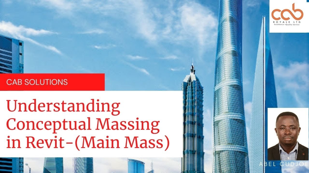 INTRODUCTION TO CONCEPTUAL MASSING IN REVIT(MAIN MASS) - YouTube