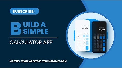 Build A Simple Calculator App | Flutter Tutorial