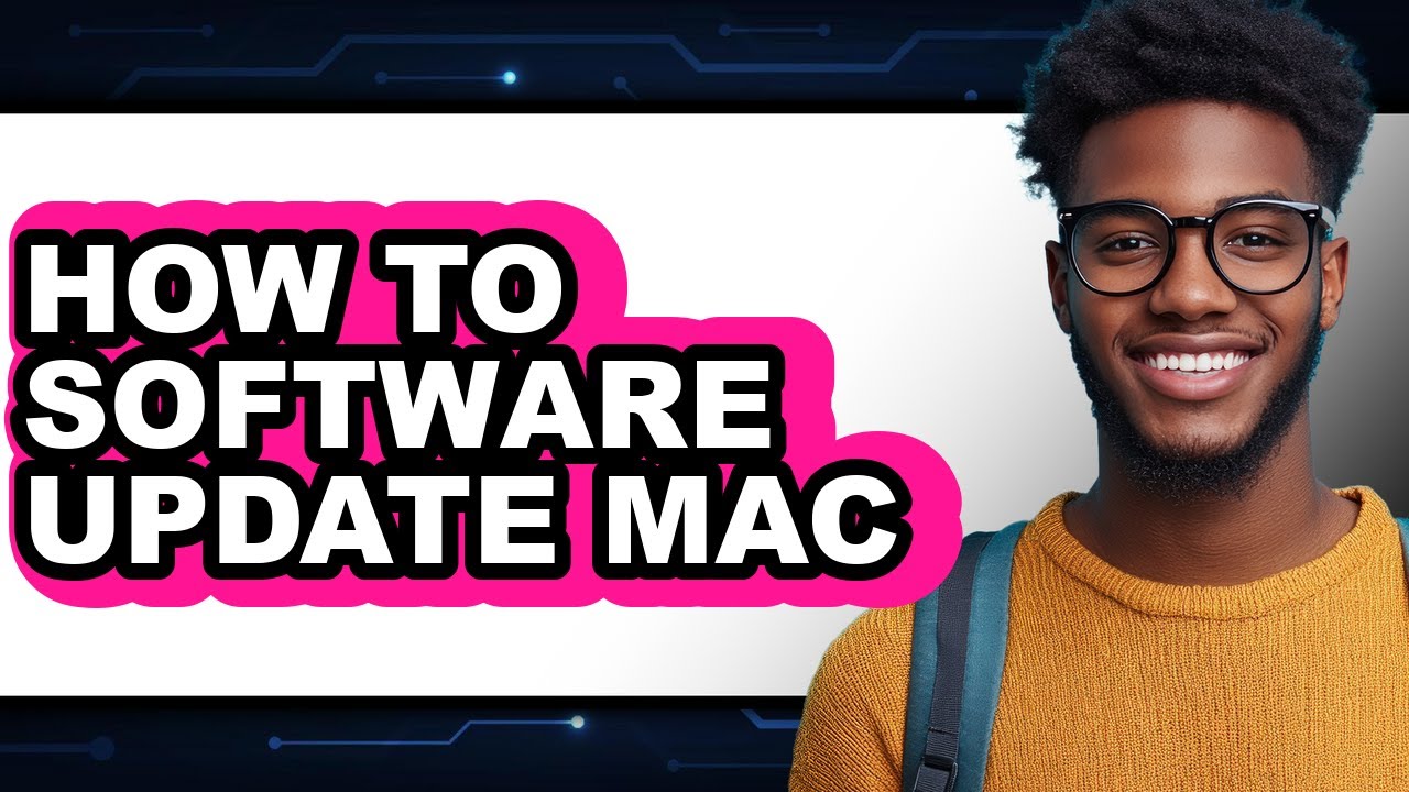 How to Software Update Mac (only Way) - YouTube