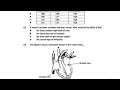 2016 BIOLOGY P1 | GCE | QUESTION 11,12 & 13