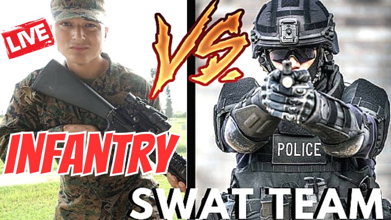 Infantry vs SWAT Tactics and War Stories with Special Guest SgtWarDawgTV!