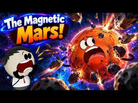 The Magnetic Mars! | #aumsum #kids #science