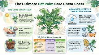 💚 How to Care for a Cat Palm (Chamaedorea cataractarum) | Complete Guide
